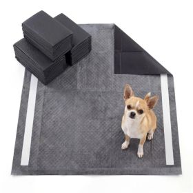 150 Pack Charcoal Dog Pee Pads 24  24, 6 Layer Ultra Absorbent Pet Training Pads With Odor Control
