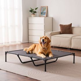 Elevated Dog Bed For Large Dog Portable Raised Dog Cot With Metal Frame XL