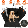 Waterproof Dog Backseat Protector, 6 Layers Construction, Hard PP Support Board, Built-in Storage Bags, Anti-Slip Design for Cars, SUVs and Trucks