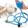 Dog Bath Brush Silicone Massage Pet Bath Brush Supplies For Dog And Cat