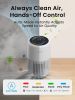 Pet Air Purifier up to 1500 Ft², Enhanced Activated Carbon & 360° Grille Air Intake for Hair Odor Dander Allergies, 5-Stage H13 True HEPA, Pet Pre-Fil