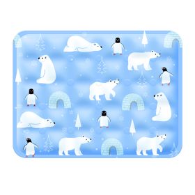 Only Self Pickup---Pet Cooling Mat (Option: CF70120s Polar World Blue)