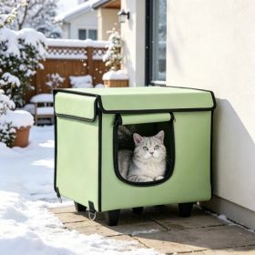 Elevated Heated Cat House (Option: default title)