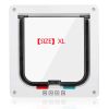 Door Flap pet hole dog door two-way free access doorway installation glass wooden door