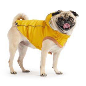 GF Pet Insulated Raincoat - Yellow (size: XL)