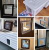 Door Flap pet hole dog door two-way free access doorway installation glass wooden door